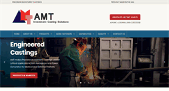 Desktop Screenshot of amtcastings.com